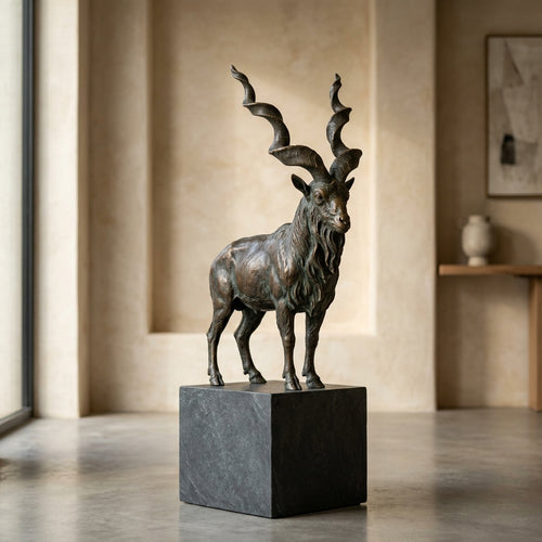 Markhor & Ibex Sculptures