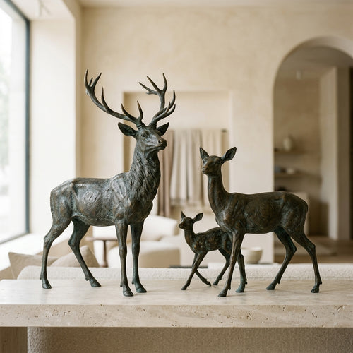Deer & Antelope Sculptures